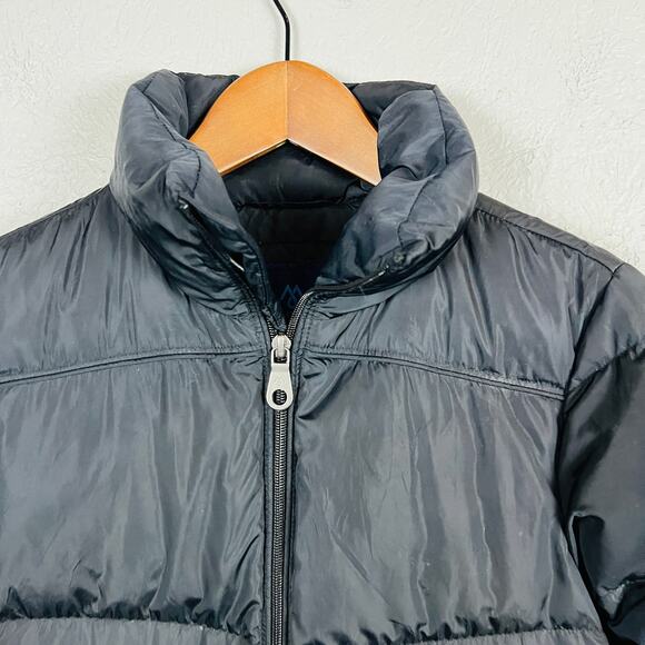 Martin + OSA Duck Down Puffer Jacket Vertical Zip Pockets Black - XS - Picture 3 of 8